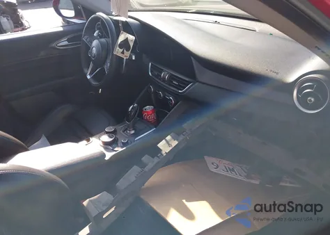 2019 Alfa Romeo Giulia Ti Sport Rwd from USA, damaged, VIN ZARFAMBN0K7606969